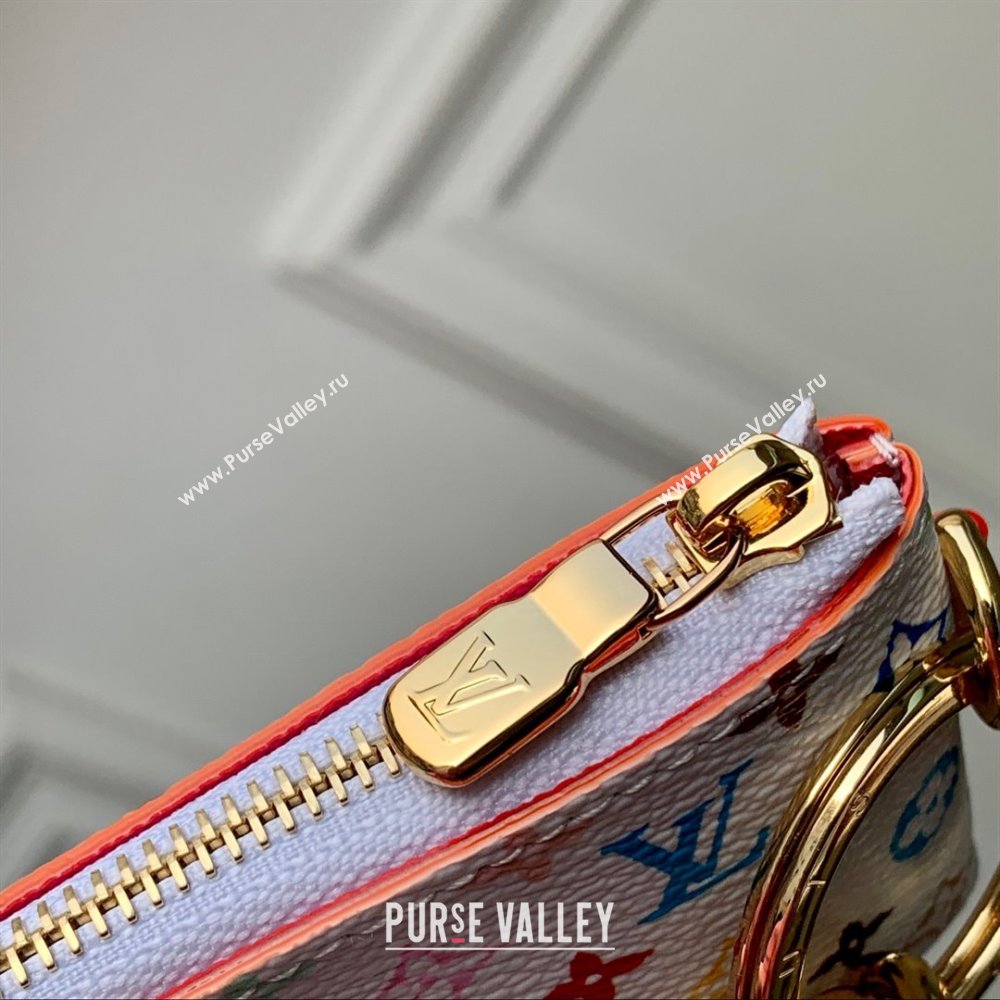 Louis Vuitton LV x TM Phone Bag in Multicolored Monogram Canvas M14099 White 2025 (K-25030311)