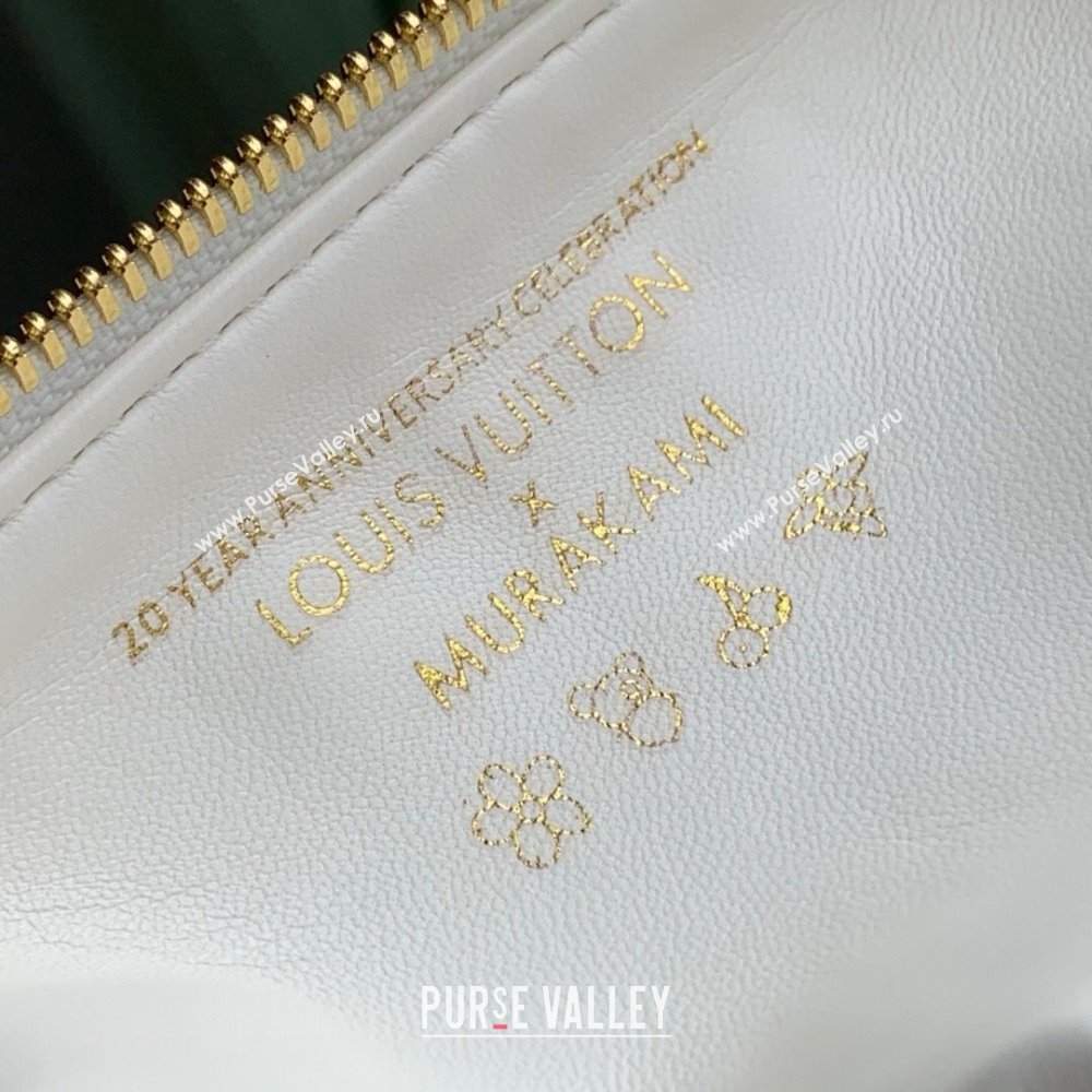 Louis Vuitton LV x TM Coussin PM in Monogram-embossed Puffy Lambskin M13233 White 2025 (K-25030302)