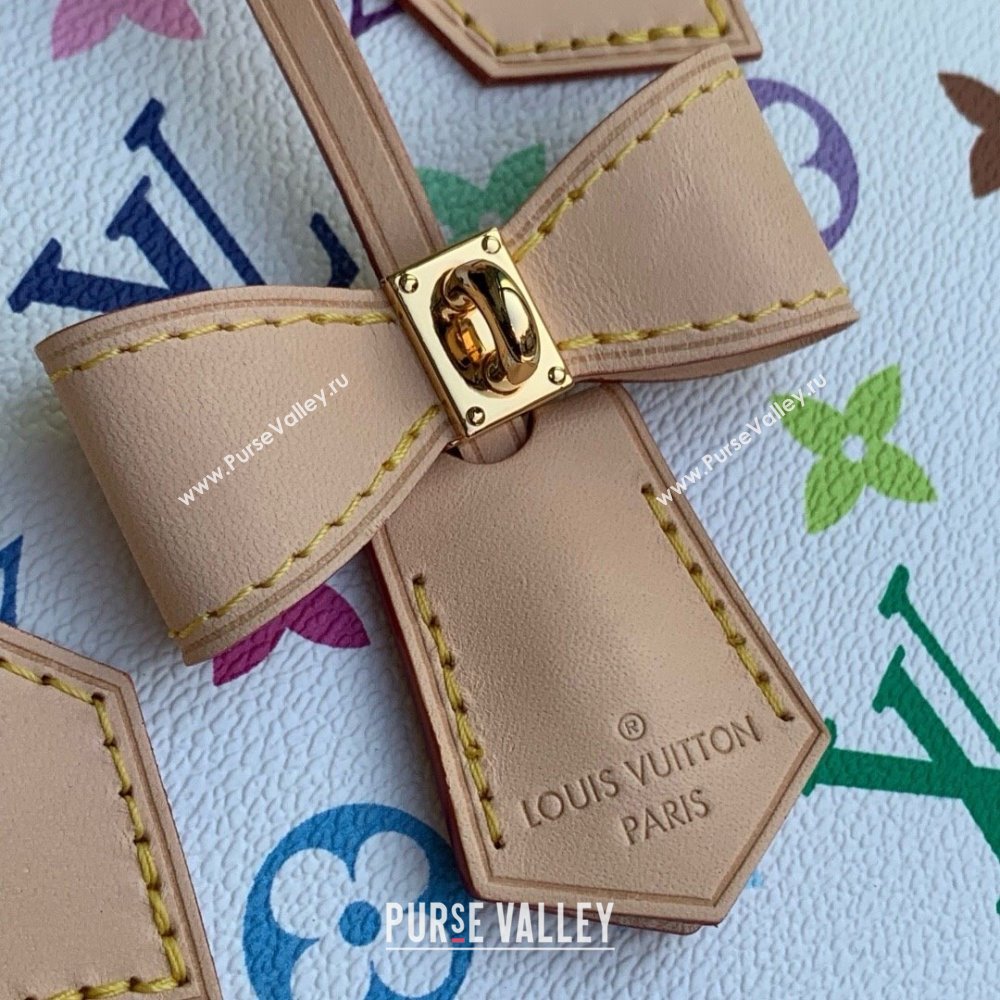 Louis Vuitton LV x TM Alma BB Bag in Multicolored Monogram Canvas M13078 White 2025 (K-25030303)