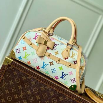 Louis Vuitton LV x TM Handbag East West in Multicolored Monogram Canvas M13084 White 2025 (K-25030307)