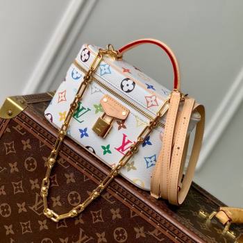 Louis Vuitton LV x TM Vanity Chain Pouch in Multicolored Monogram Canvas M13662 White 2025 (K-25030308)