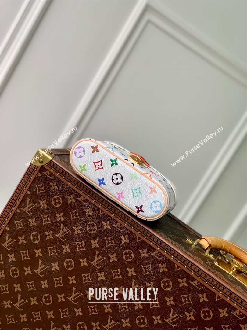 Louis Vuitton LV x TM Vanity Chain Pouch in Multicolored Monogram Canvas M13662 White 2025 (K-25030308)