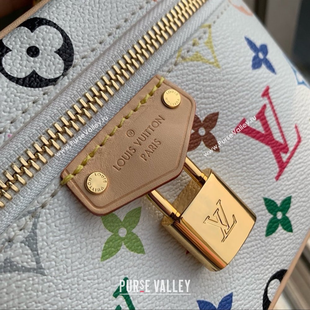 Louis Vuitton LV x TM Vanity Chain Pouch in Multicolored Monogram Canvas M13662 White 2025 (K-25030308)