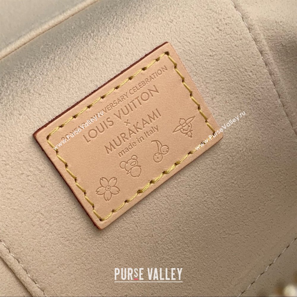 Louis Vuitton LV x TM Vanity Chain Pouch in Multicolored Monogram Canvas M13662 White 2025 (K-25030308)