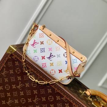 Louis Vuitton LV x TM Pochette Accessoires in Multicolored Monogram Canvas M13404 White 2025 (K-25030309)