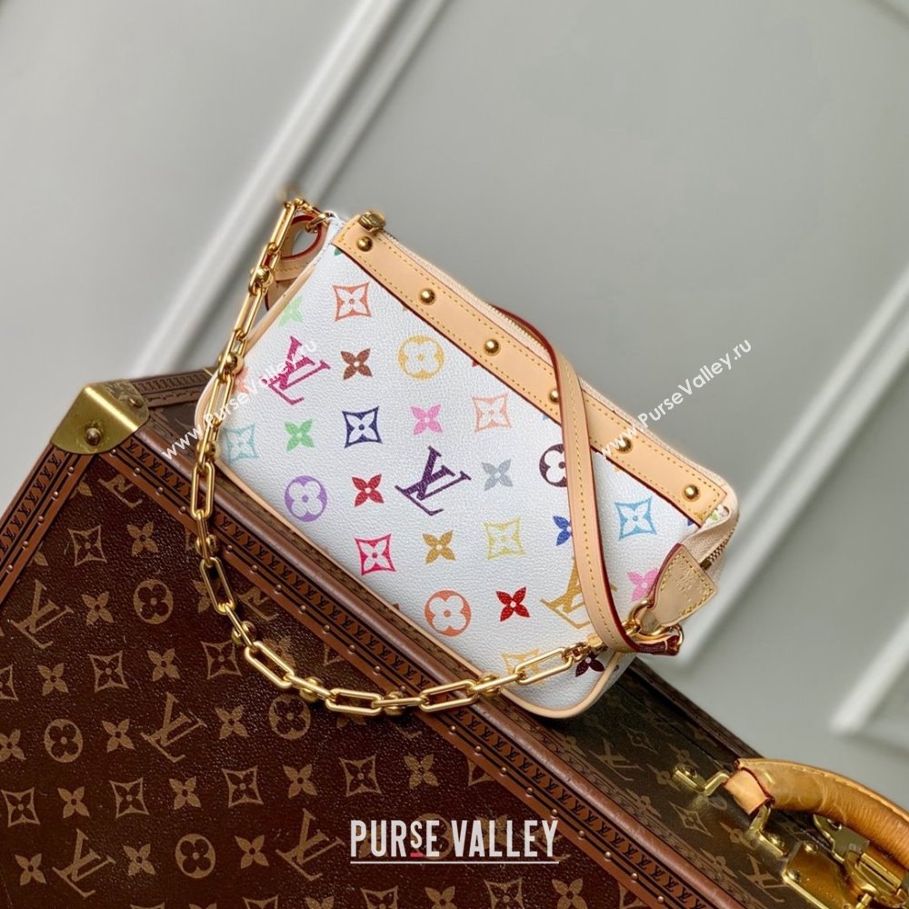 Louis Vuitton LV x TM Pochette Accessoires in Multicolored Monogram Canvas M13404 White 2025 (K-25030309)