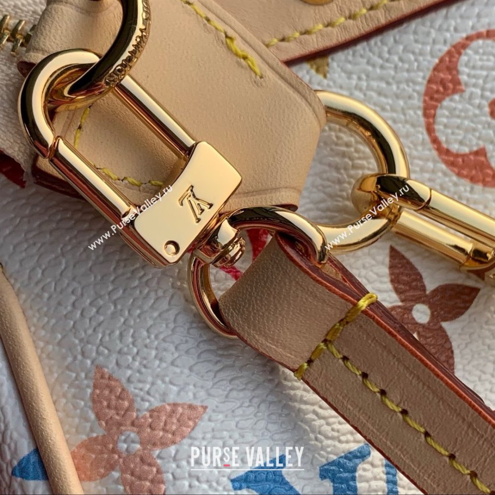Louis Vuitton LV x TM Pochette Accessoires in Multicolored Monogram Canvas M13404 White 2025 (K-25030309)