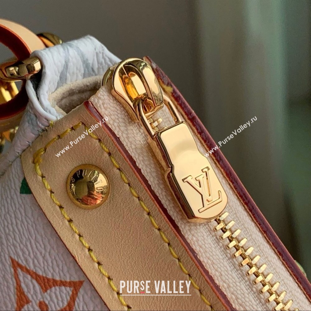 Louis Vuitton LV x TM Pochette Accessoires in Multicolored Monogram Canvas M13404 White 2025 (K-25030309)