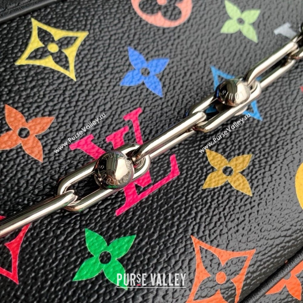 Louis Vuitton LV x TM Pochette Accessoires in Multicolored Monogram Canvas M13663 Black 2025 (K-25030310)