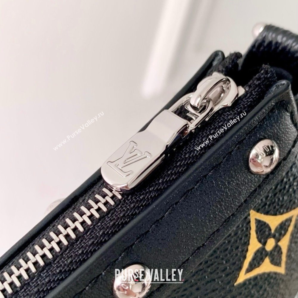 Louis Vuitton LV x TM Pochette Accessoires in Multicolored Monogram Canvas M13663 Black 2025 (K-25030310)