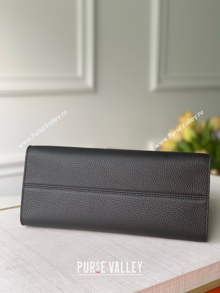 Louis Vuitton Twist One Handle Bag MM in Black Taurillon Leather M57090 2020 (KI-20110302)