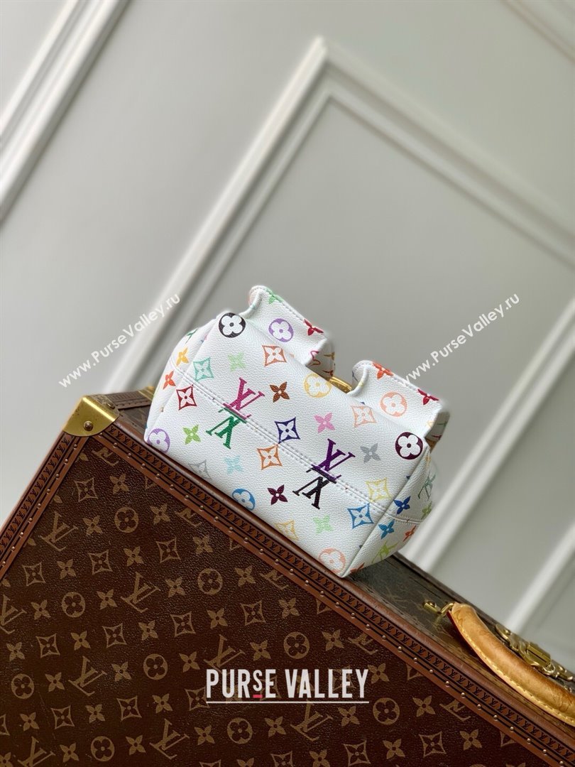 Louis Vuitton LV x TM Venice Backpack in Multicolored Monogram Canvas M13081 White 2025 (K-25030301)