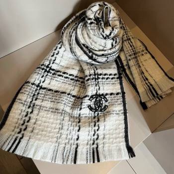 Chanel LongScarf CH121111 White 2024 (O-24121111)