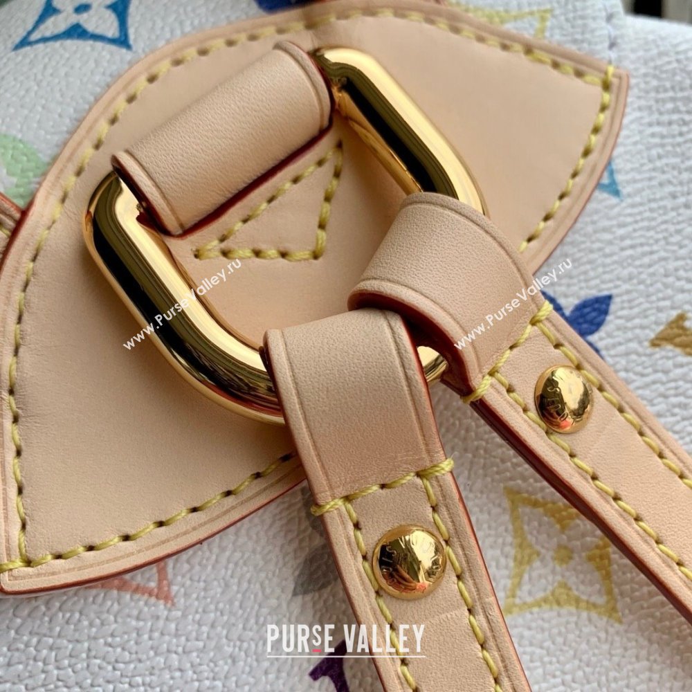 Louis Vuitton LV x TM Venice Backpack in Multicolored Monogram Canvas M13081 White 2025 (K-25030301)