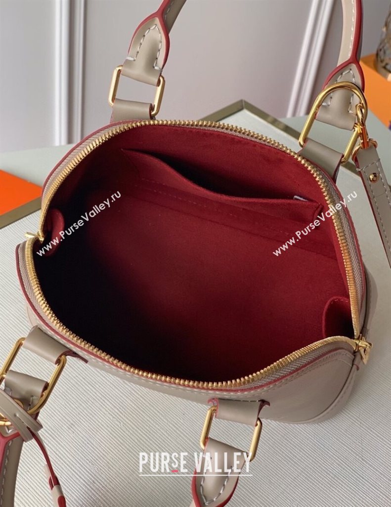 Louis Vuitton Alma BB in Galet Grey Epi Leather M40302 2020 (KI-20110306)