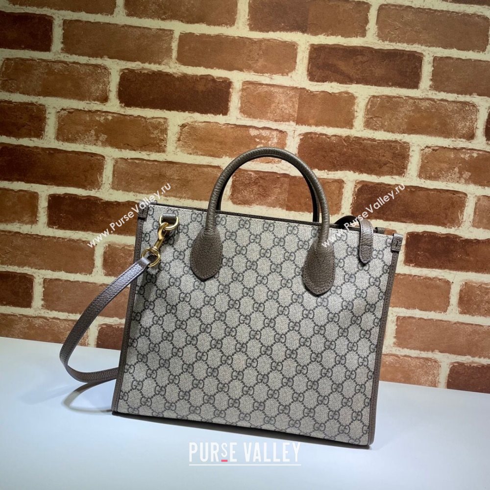 Gucci x Disney Donald Duck GG Canvas Tote Bag 648134 Beige/Blue 2020 (DLH-20112525)