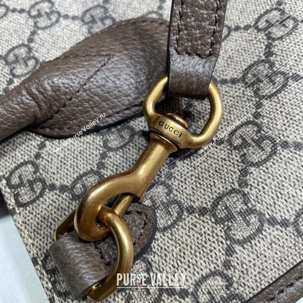 Gucci x Disney Donald Duck GG Canvas Tote Bag 648134 Beige/Blue 2020 (DLH-20112525)