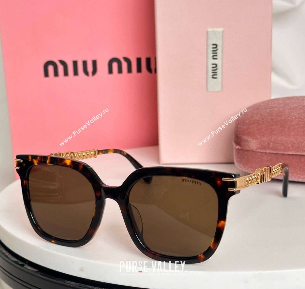 Miu Miu Sunglasses with Chain 1 2025 SMU13WS (SHI-250909026)