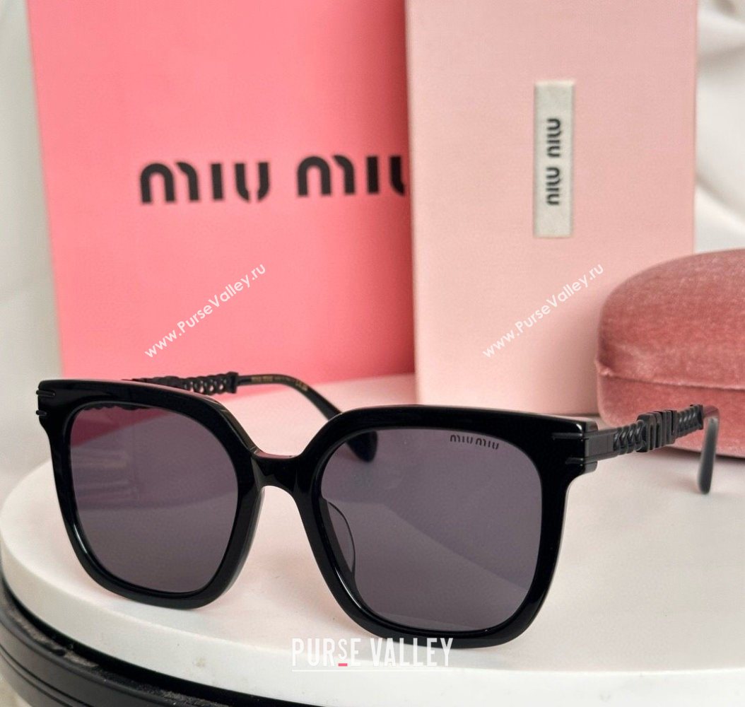 Miu Miu Sunglasses with Chain 2 2025 SMU13WS (SHI-250909027)