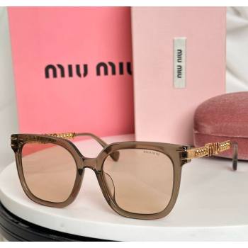 Miu Miu Sunglasses with Chain 3 2025 SMU13WS (SHI-250909028)