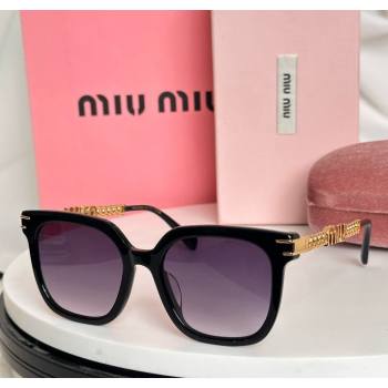 Miu Miu Sunglasses with Chain 4 2025 SMU13WS (SHI-250909029)