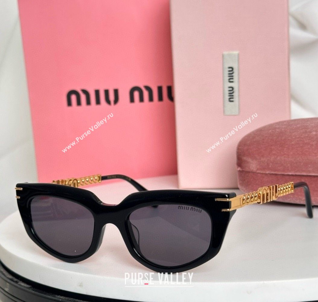 Miu Miu Sunglasses with Chain 4 2025 SMU12WS (SHI-250909036)
