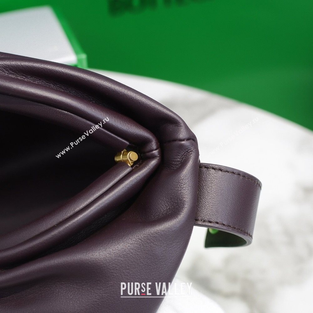 Bottega Veneta The Mini Pouch with Chain Strap Grape Purple 2020 (MS-20121731)