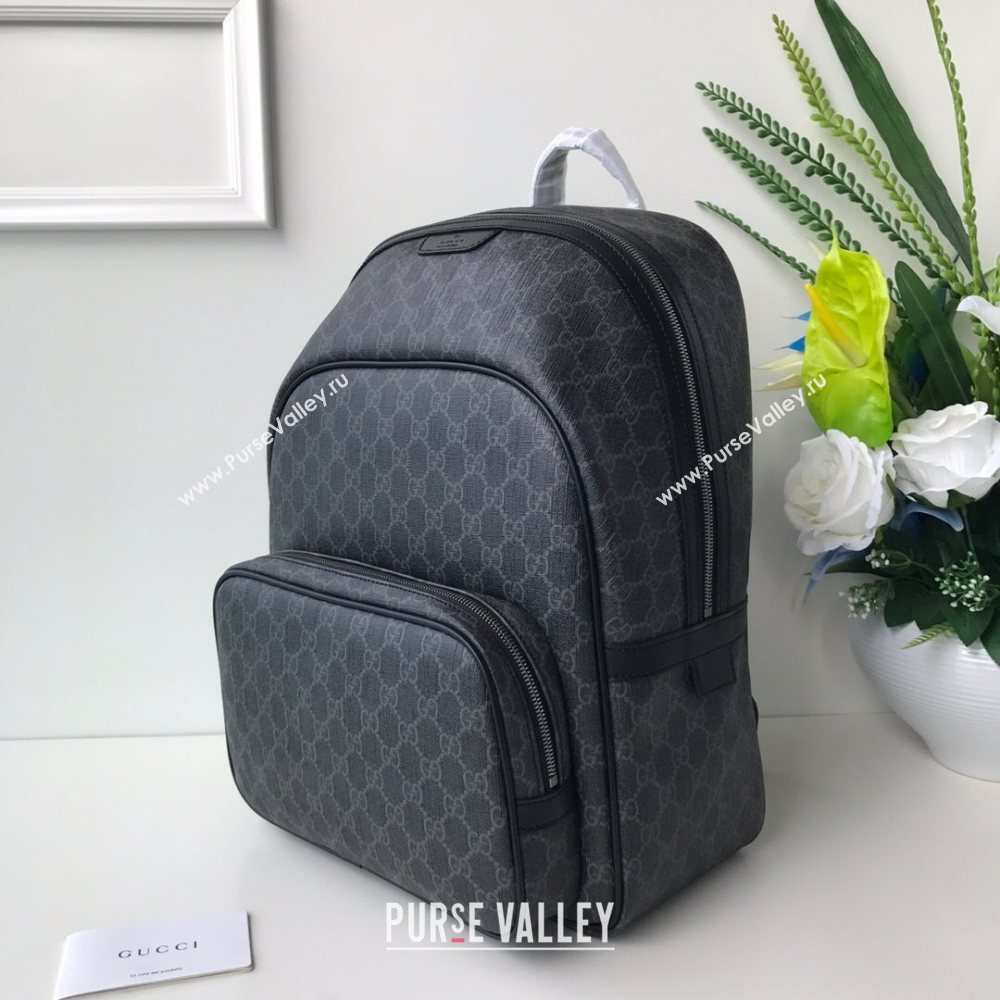 Gucci GG Canvas Backpack 322069 Black 2020 (DLH-20112542)