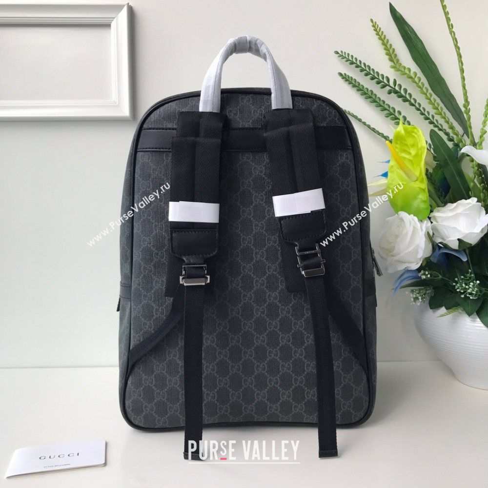 Gucci GG Canvas Backpack 322069 Black 2020 (DLH-20112542)