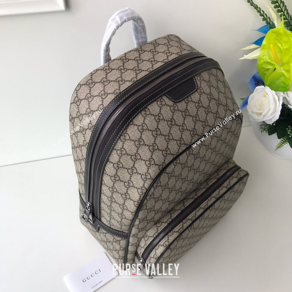 Gucci GG Canvas Backpack 322069 Beige 2020 (DLH-20112541)