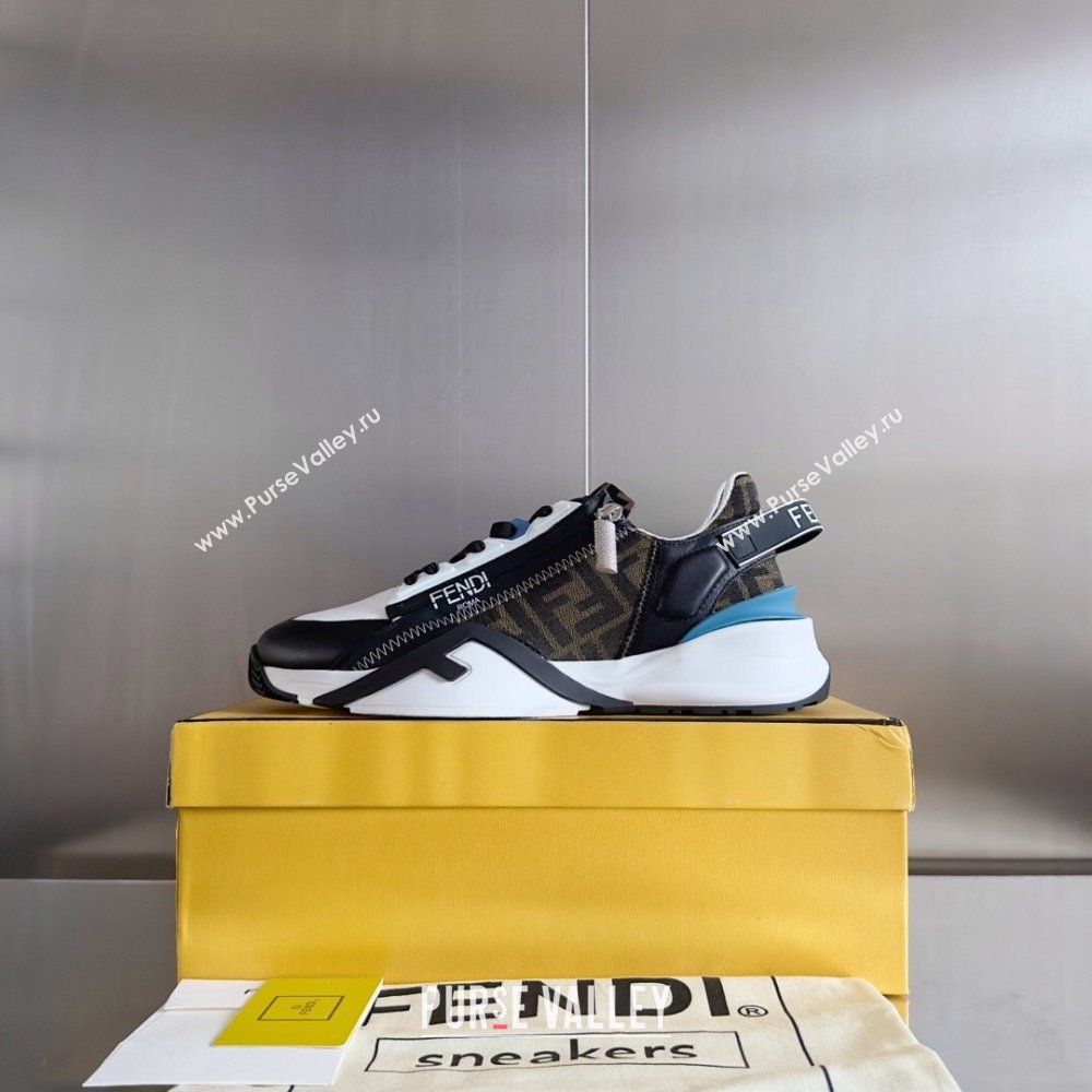 Fendi Flow Sneakers F820KL Black 2024 Top Quality (KL-24101501)