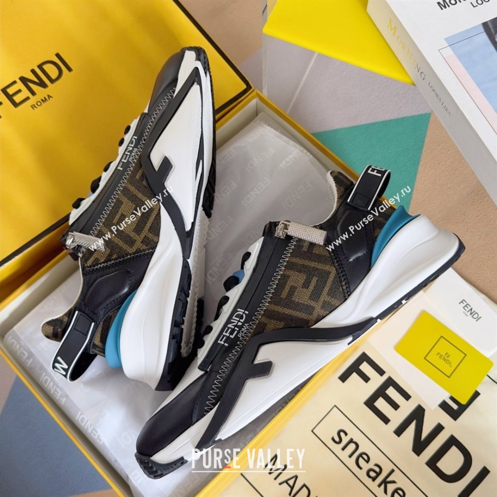 Fendi Flow Sneakers F820KL Black 2024 Top Quality (KL-24101501)