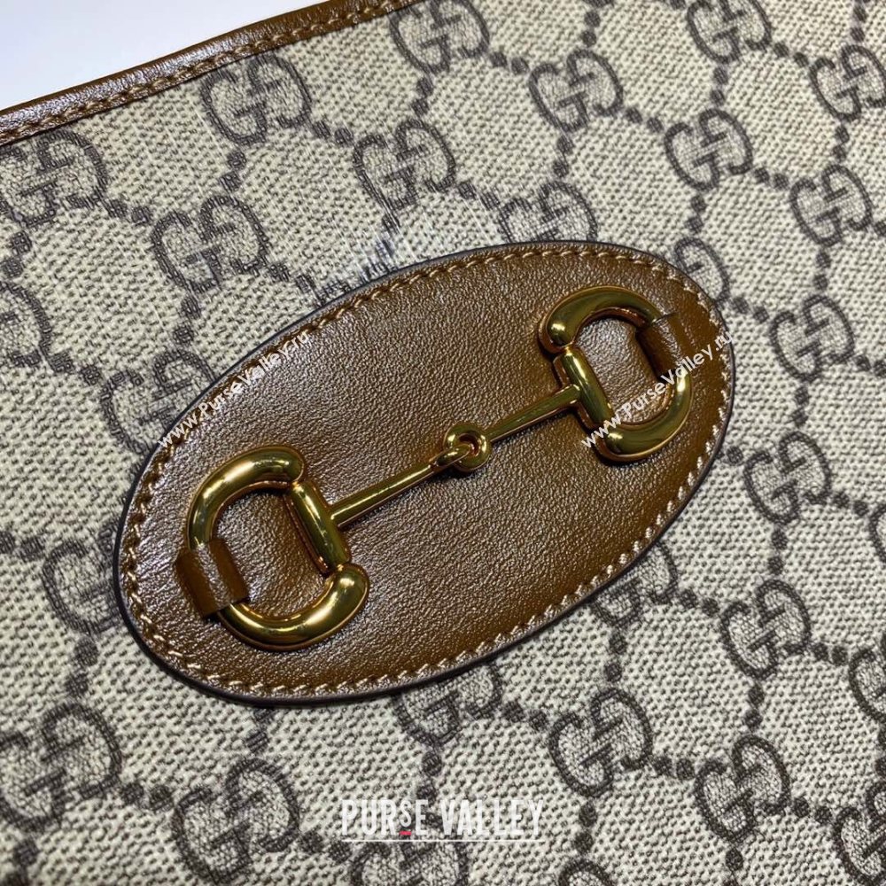 Gucci Horsebit 1955 GG Canvas Pouch 621890 Beige 2020 (DLH-20112548)