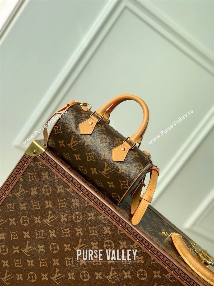 Louis Vuitton Nano Speedy Dating Bag in Monogram Canvas M13226 2025 (K-25030613)