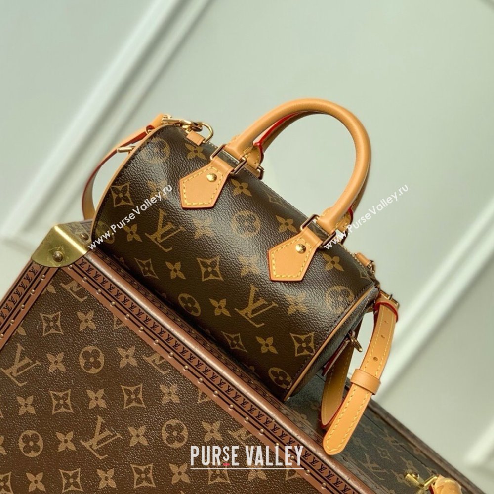 Louis Vuitton Nano Speedy Dating Bag in Monogram Canvas M13226 2025 (K-25030613)