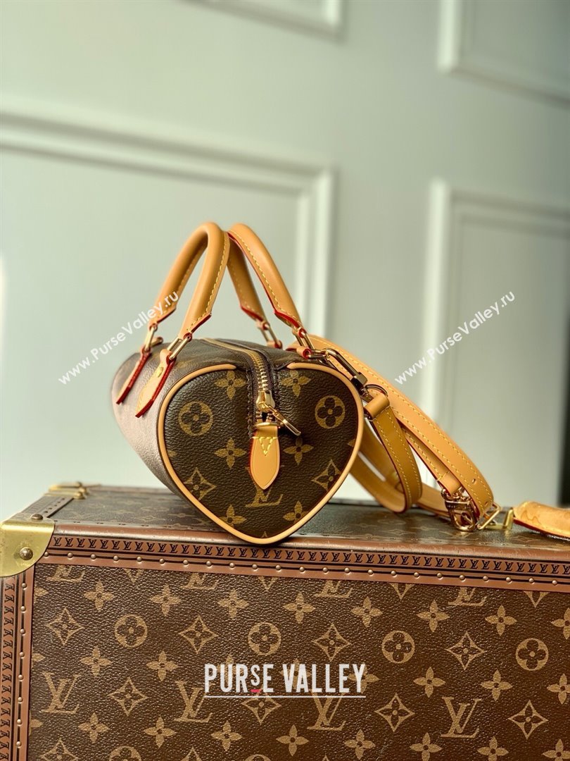 Louis Vuitton Nano Speedy Dating Bag in Monogram Canvas M13226 2025 (K-25030613)