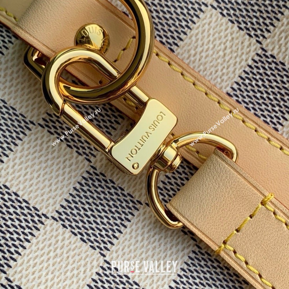 Louis Vuitton Speedy Bandouliere 30 Bag in Damier Azur Canvas N40592 White 2025 (K-25030614)