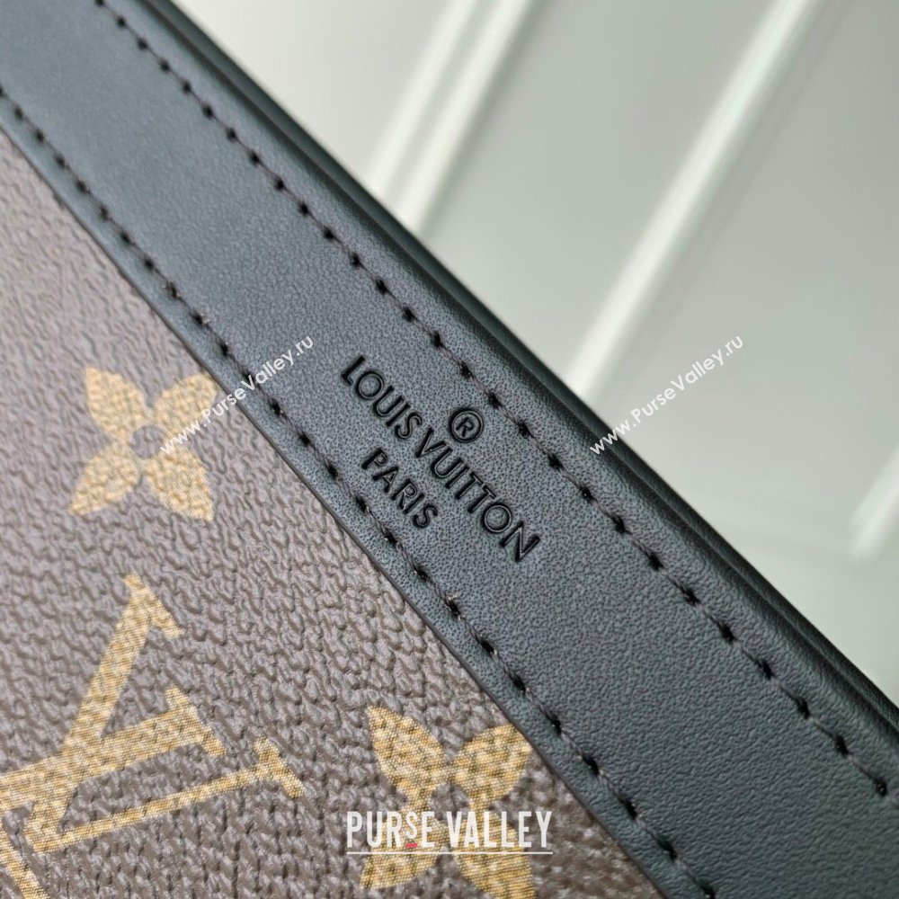 Louis Vuitton Gaston Wearable Wallet in Monogram Eclipse Reverse Canvas M81124 Brown 2025 (K-25030616)