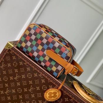 Louis Vuitton Locker Dopp Kit Bag in LV Vers Damier Ebene Canvas N00151 2025 (K-25030617)