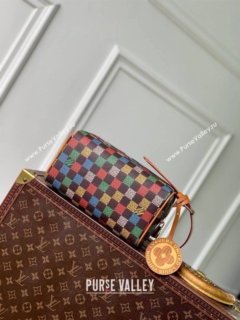Louis Vuitton Locker Dopp Kit Bag in LV Vers Damier Ebene Canvas N00151 2025 (K-25030617)