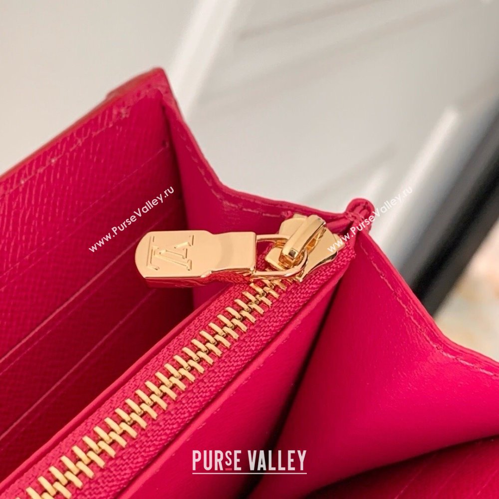 Louis Vuitton LV x TM Sarah Wallet in Multicolor Monogram Canvas M13397 White 2025 (K-25030602)