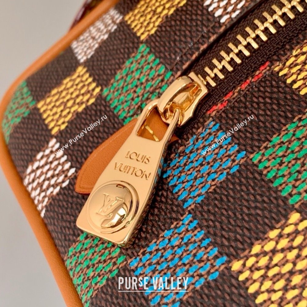 Louis Vuitton Locker Dopp Kit Bag in LV Vers Damier Ebene Canvas N00151 2025 (K-25030617)