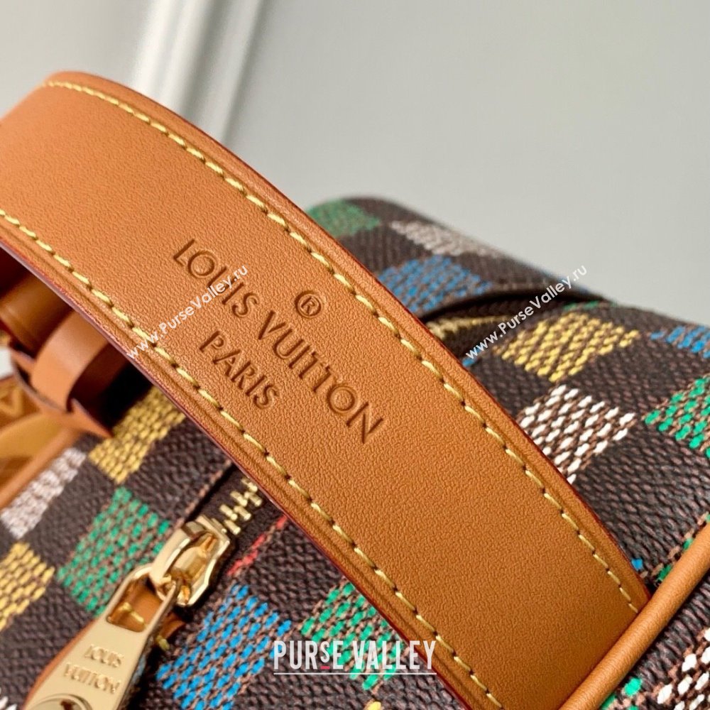 Louis Vuitton Locker Dopp Kit Bag in LV Vers Damier Ebene Canvas N00151 2025 (K-25030617)