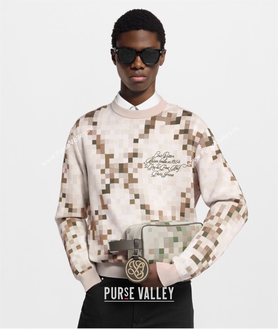 Louis Vuitton Steamer Wearable Wallet Bag in Damoflage Canvas N00108 2025 (K-25030618)