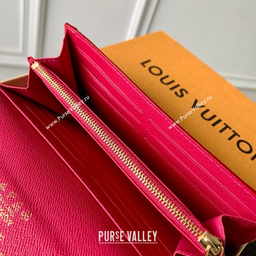 Louis Vuitton LV x TM Sarah Wallet in Multicolor Monogram Canvas M13397 White 2025 (K-25030602)