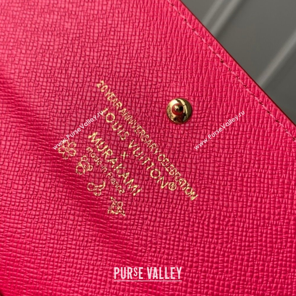 Louis Vuitton LV x TM Sarah Wallet in Multicolor Monogram Canvas M13397 White 2025 (K-25030602)