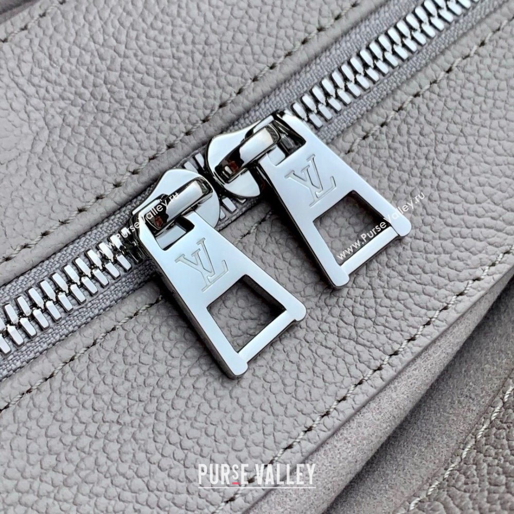 Louis Vuitton OnTheGo East West Bag in Embossed Grained Cowhide Leather M14213 Grey 2025 (K-25030604)