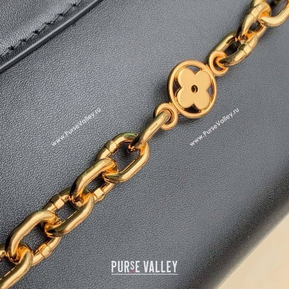 Louis Vuitton Wallet On Chain Capucines Bag in Calfskin Leather M12143 Black 2025 (K-25030605)