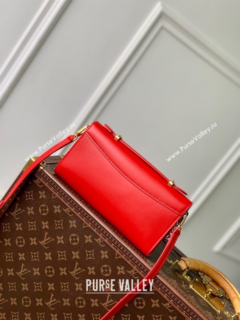 Louis Vuitton Wallet On Chain Capucines Bag in Calfskin Leather M12405 Red 2025 (K-25030606)