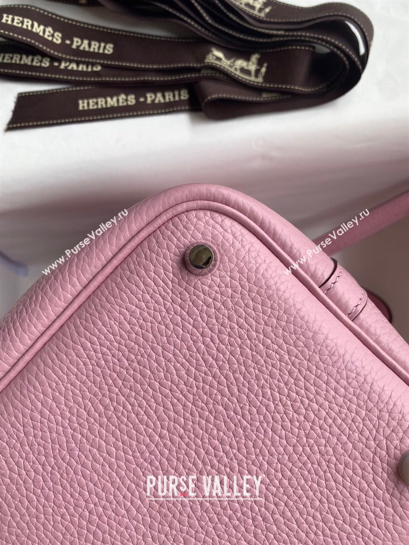 Hermes Picotin Lock Bag 18cm/22cm in Taurillon Clemence Leather Malva Violet/Silver 2023 (Handmade) (M-23110715)